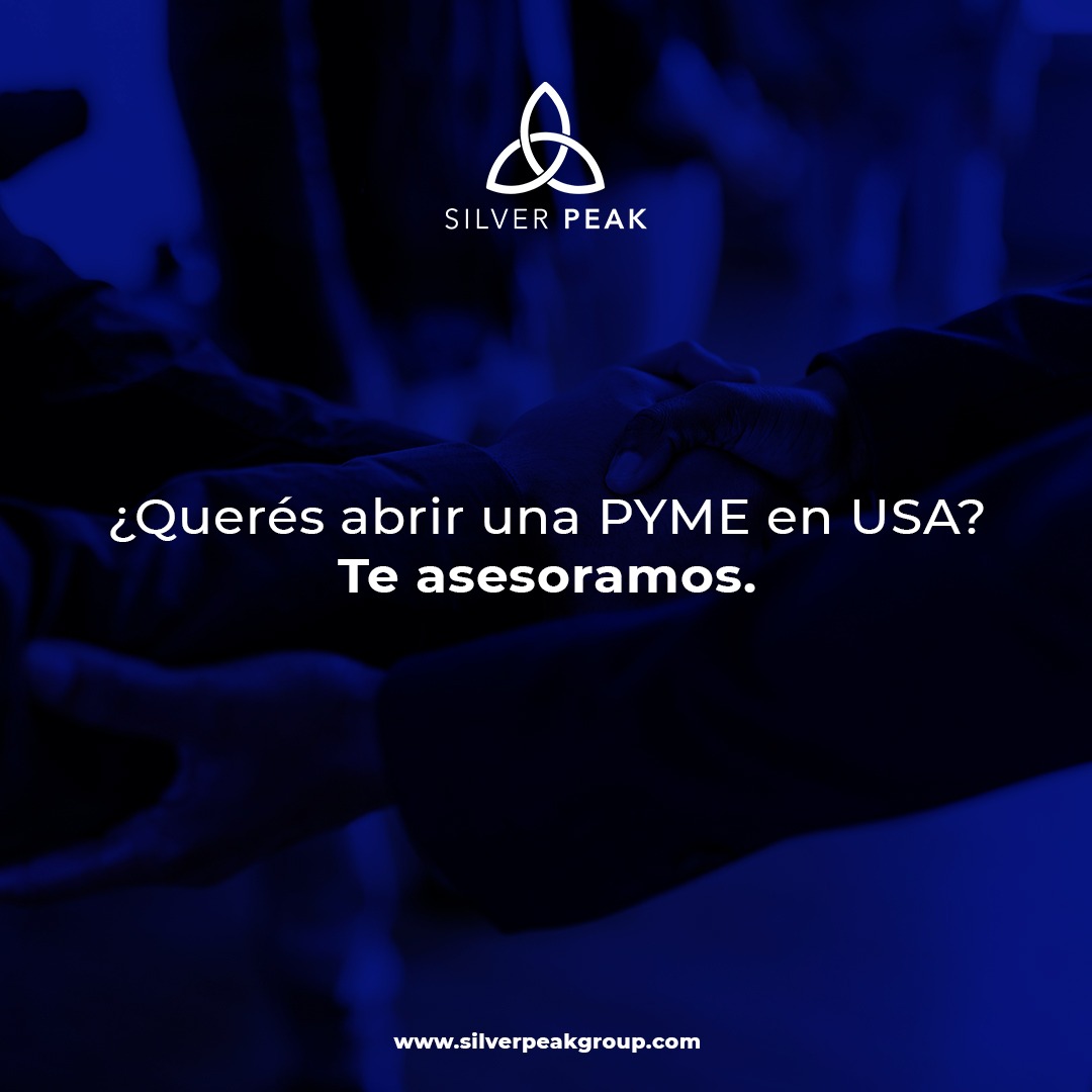¿Quieres abrir una PYME en USA? ¡Te asesoramos! 💼En Silver Peak , te brindamos el acompañamiento que necesitas para dar el salto al mercado estadounidense. ¡Empezá tu camino hacia el éxito con nuestra ayuda!📍 Contáctanos y te orientamos en cada paso.#silverpeak #asesoramientoempresarial #PYMEenUSA #expansionglobal #emprendeconexito #negociosinternacionales